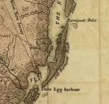 Old LBI map